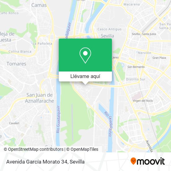 Mapa Avenida García Morato 34