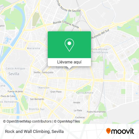 Mapa Rock and Wall Climbing