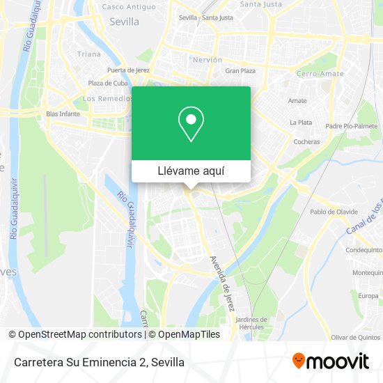 Mapa Carretera Su Eminencia 2