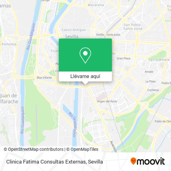 Mapa Clinica Fatima Consultas Externas