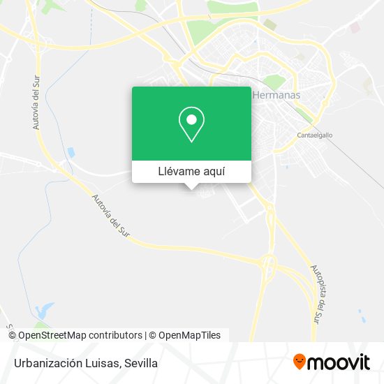 Mapa Urbanización Luisas