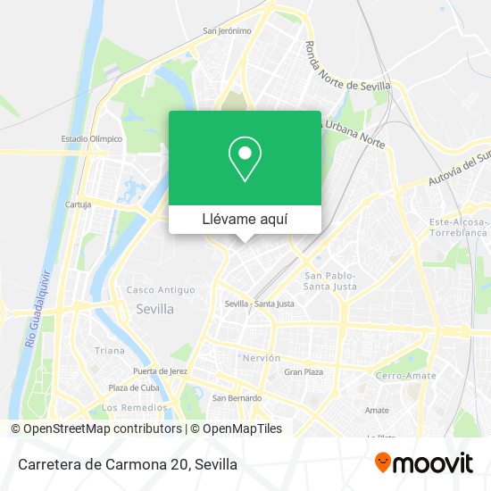 Mapa Carretera de Carmona 20