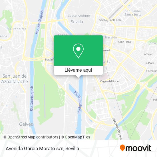 Mapa Avenida García Morato s/n