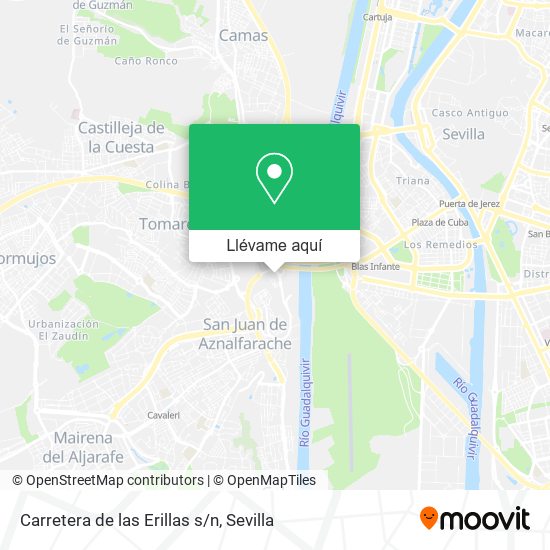 Mapa Carretera de las Erillas s/n