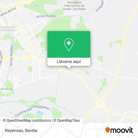 Mapa Reyenvas