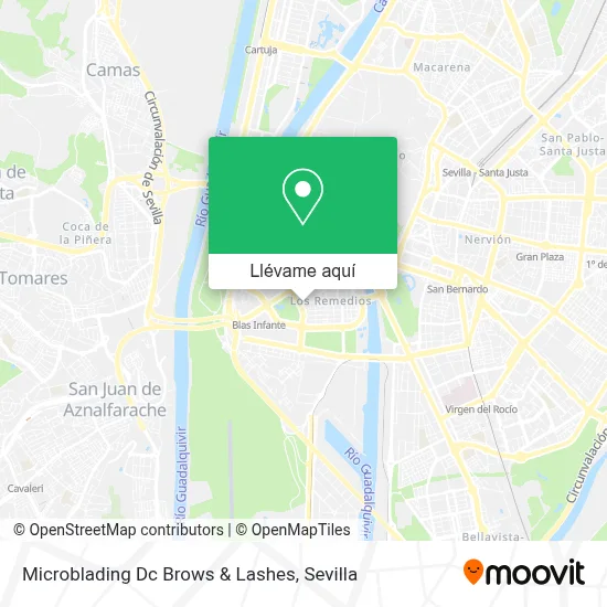 Mapa Microblading Dc Brows & Lashes