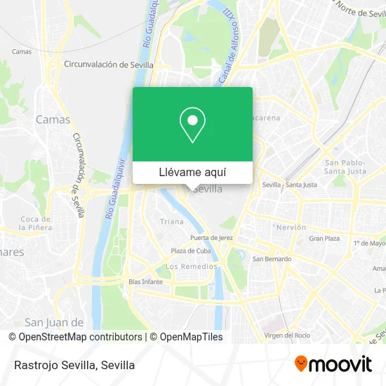 Mapa Rastrojo Sevilla