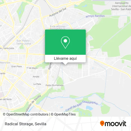 Mapa Radical Storage