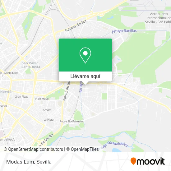 Mapa Modas Lam