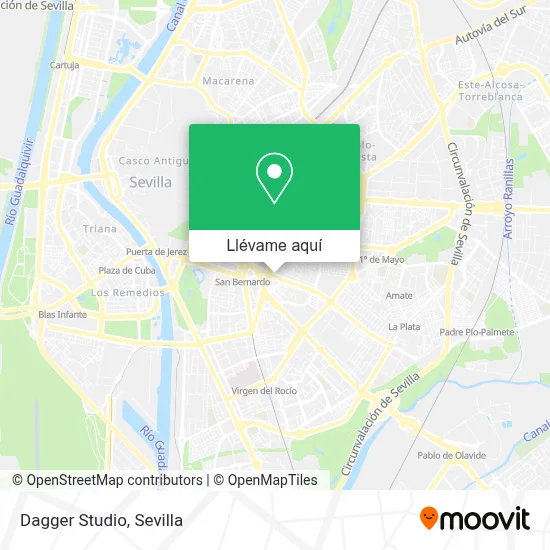 Mapa Dagger Studio