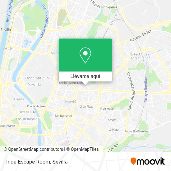 Mapa Inqu Escape Room