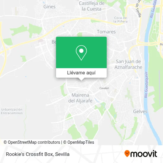 Mapa Rookie's Crossfit Box