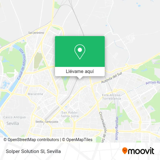 Mapa Solper Solution Sl