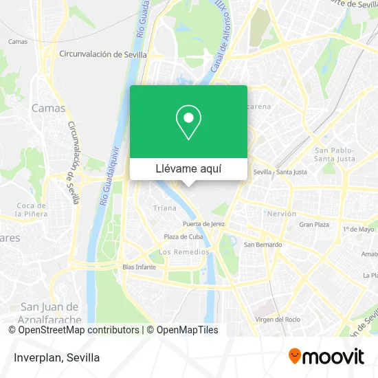 Mapa Inverplan