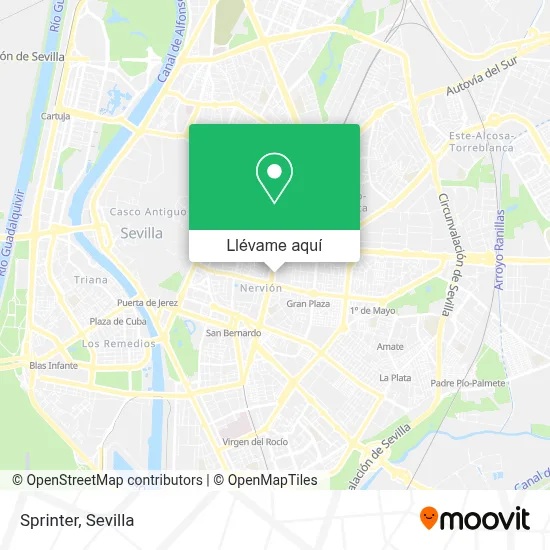 Mapa Sprinter