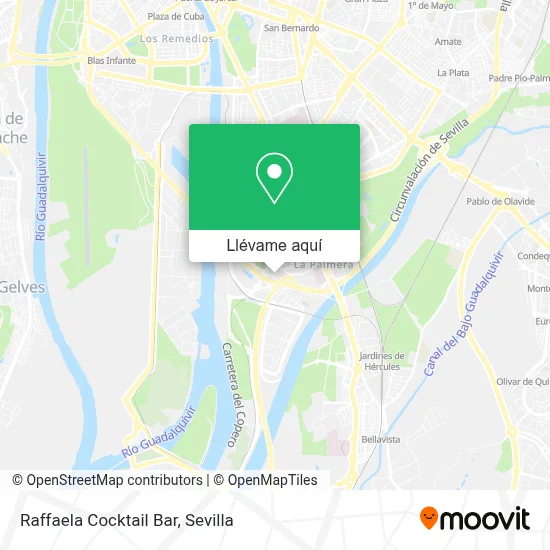 Mapa Raffaela Cocktail Bar