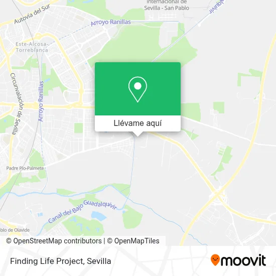 Mapa Finding Life Project