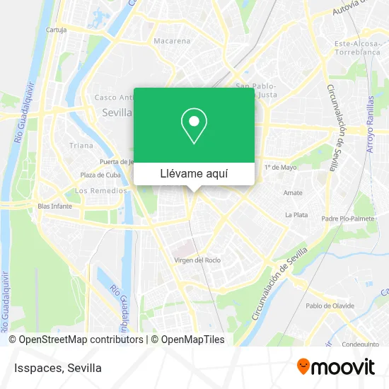 Mapa Isspaces