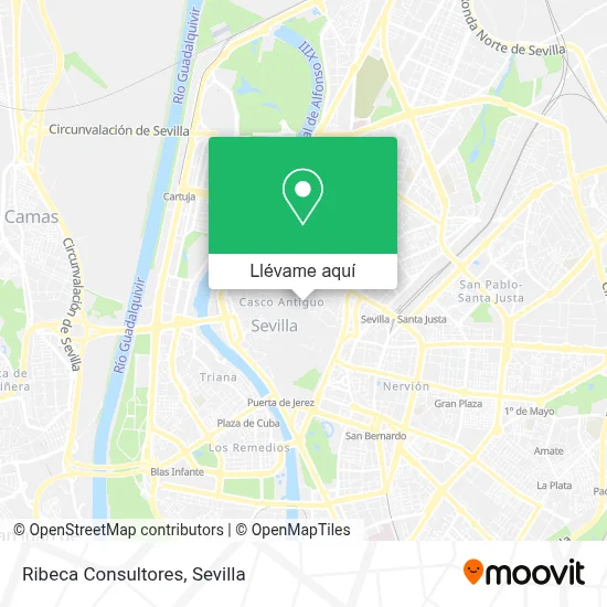 Mapa Ribeca Consultores