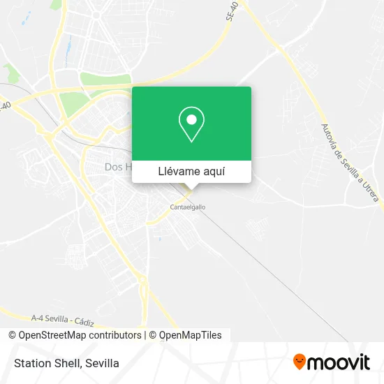Mapa Station Shell