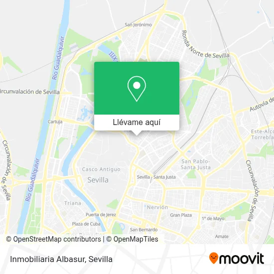 Mapa Inmobiliaria Albasur