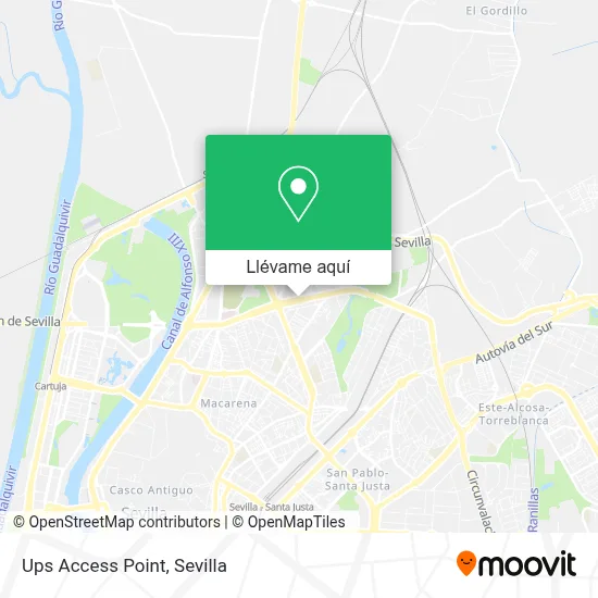 Mapa Ups Access Point