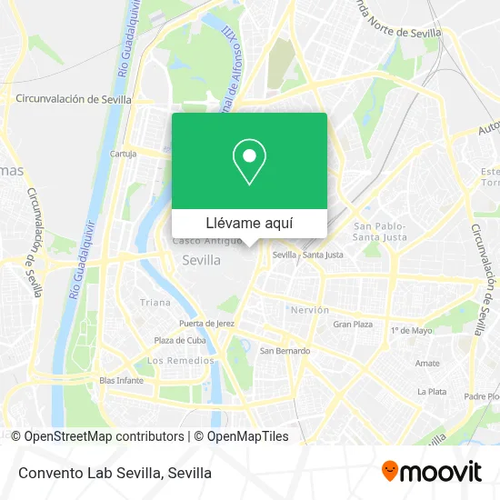 Mapa Convento Lab Sevilla