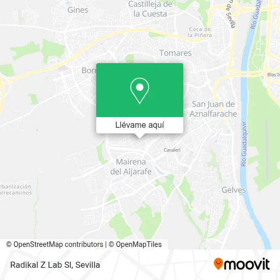 Mapa Radikal Z Lab Sl