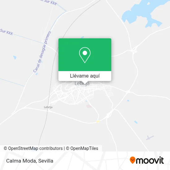 Mapa Calma Moda