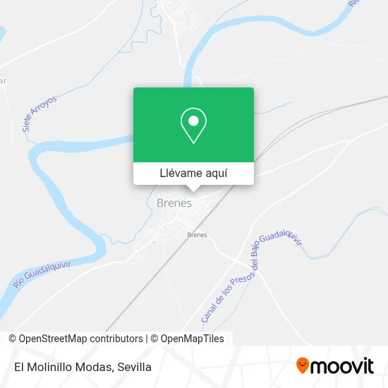 Mapa El Molinillo Modas