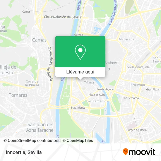Mapa Inncertia