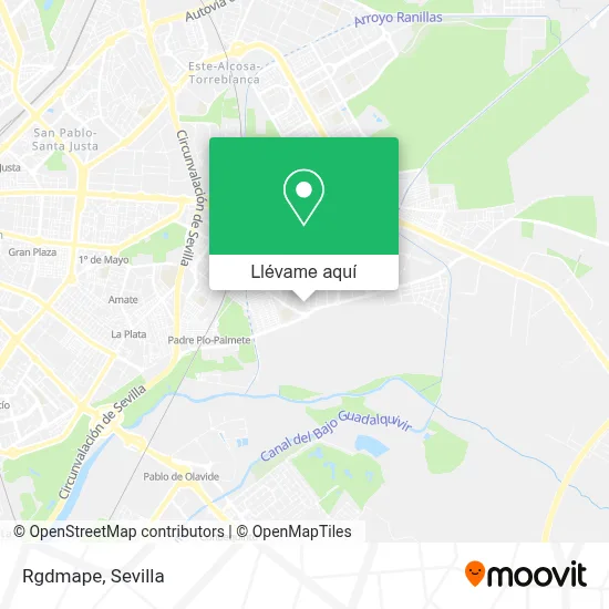 Mapa Rgdmape