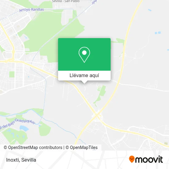 Mapa Inoxti