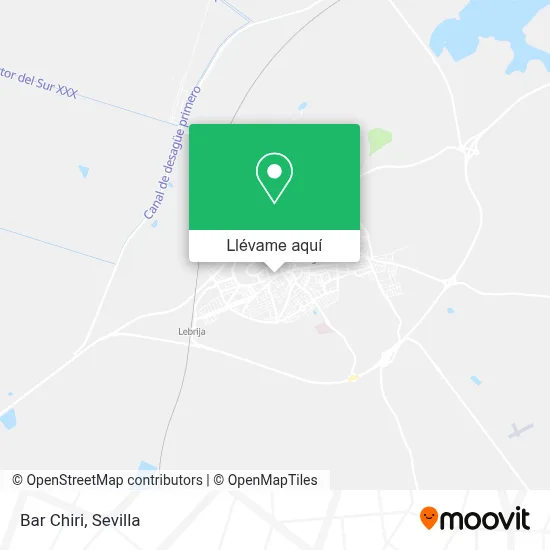 Mapa Bar Chiri