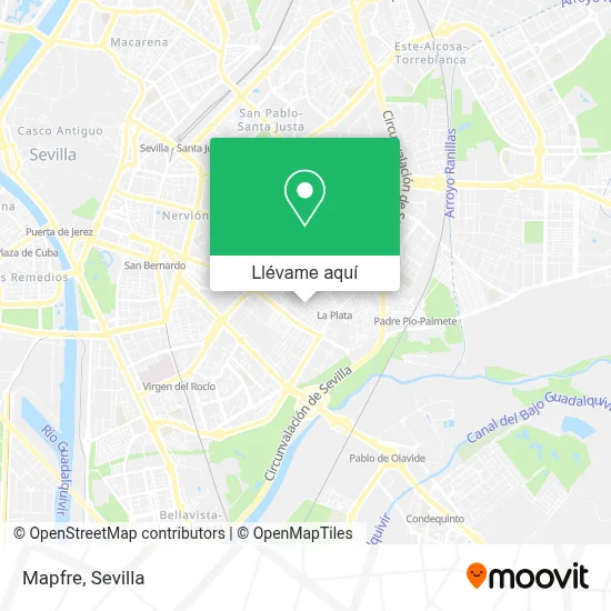 Mapa Mapfre