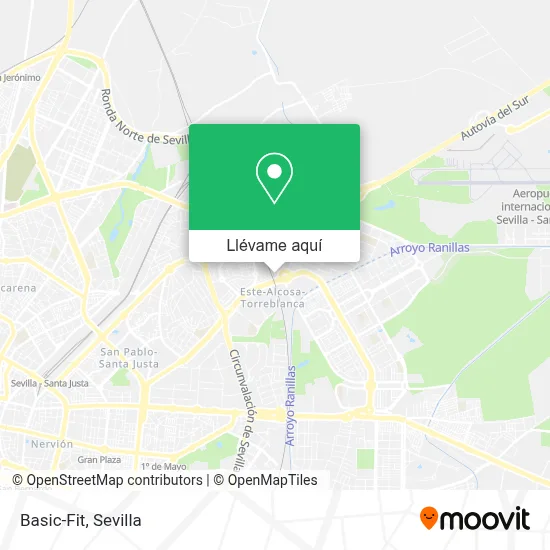 Mapa Basic-Fit