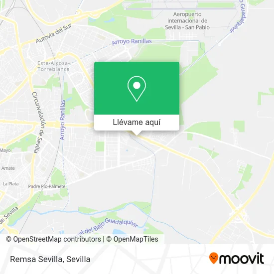 Mapa Remsa Sevilla