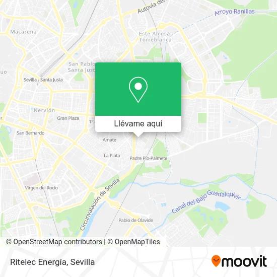 Mapa Ritelec Energía