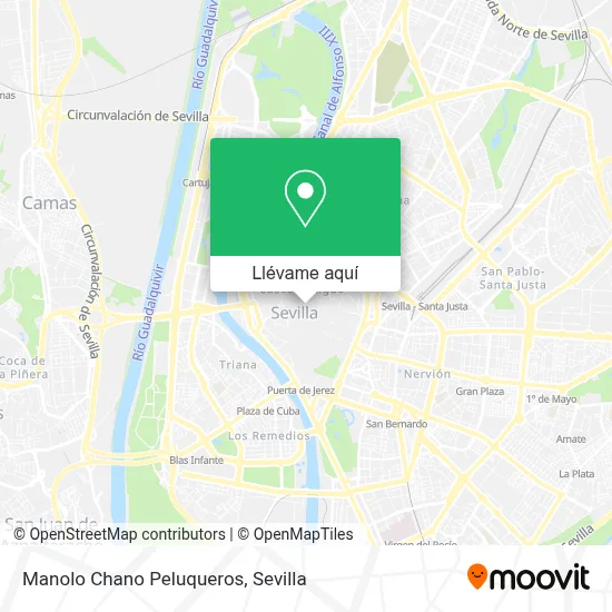 Mapa Manolo Chano Peluqueros