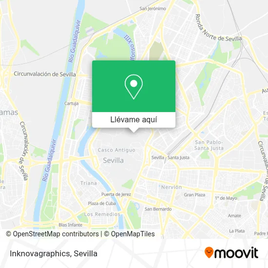 Mapa Inknovagraphics