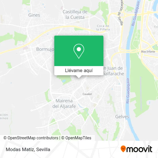 Mapa Modas Matiz