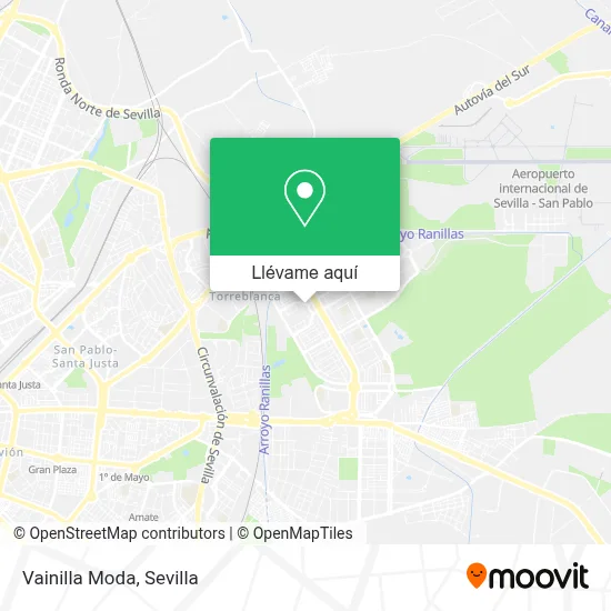 Mapa Vainilla Moda