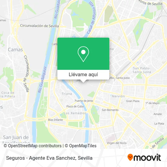 Mapa Seguros - Agente Eva Sanchez