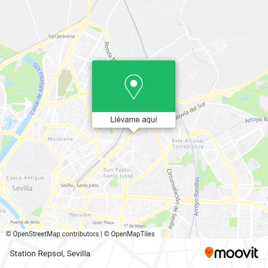Mapa Station Repsol