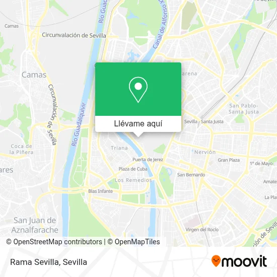 Mapa Rama Sevilla