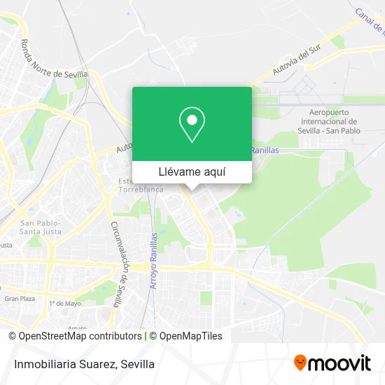 Mapa Inmobiliaria Suarez