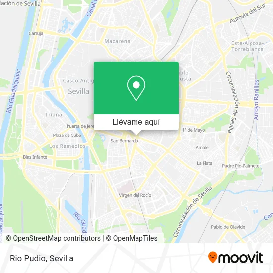 Mapa Rio Pudio