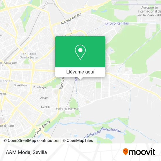 Mapa A&M Moda