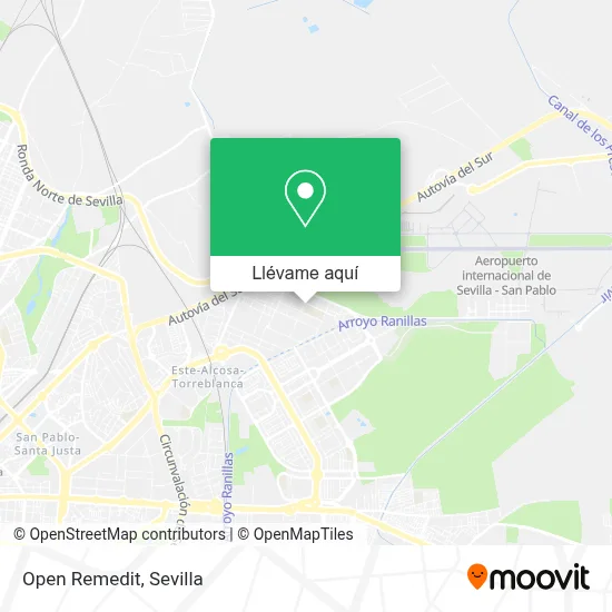 Mapa Open Remedit