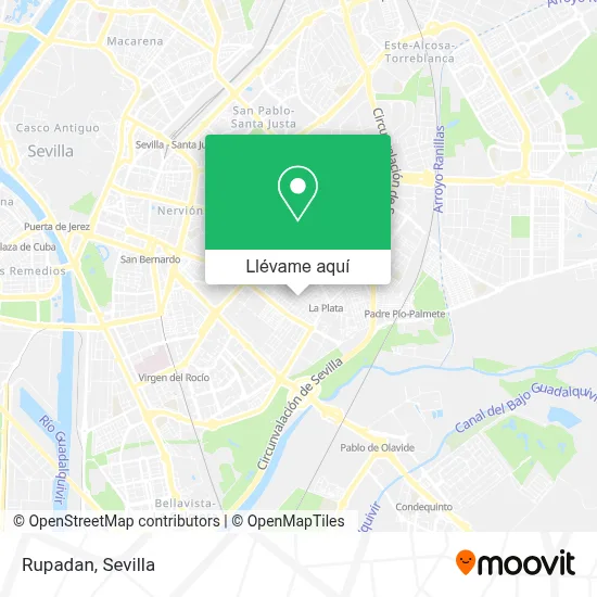 Mapa Rupadan